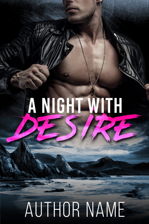 Premade Book Cover: A Night with Desire