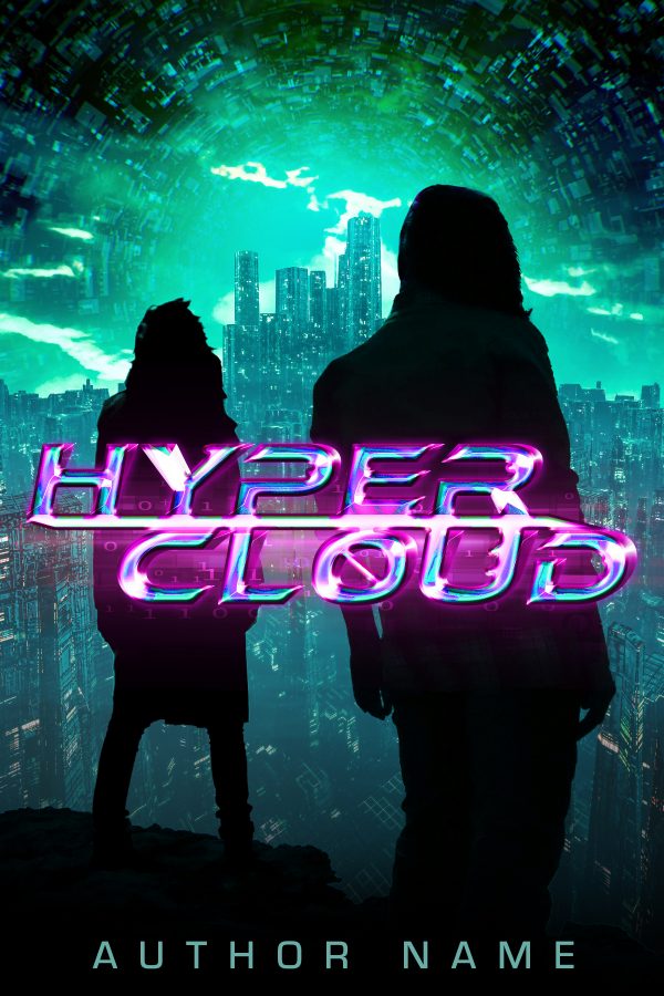 Premade Book Cover: Hyper Cloud