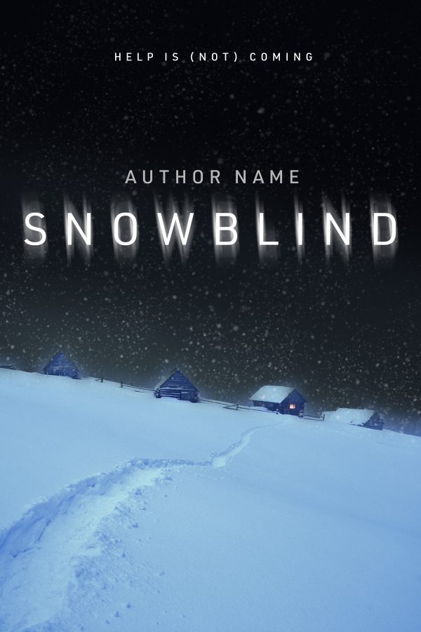 Premade Book Cover: Snowblind